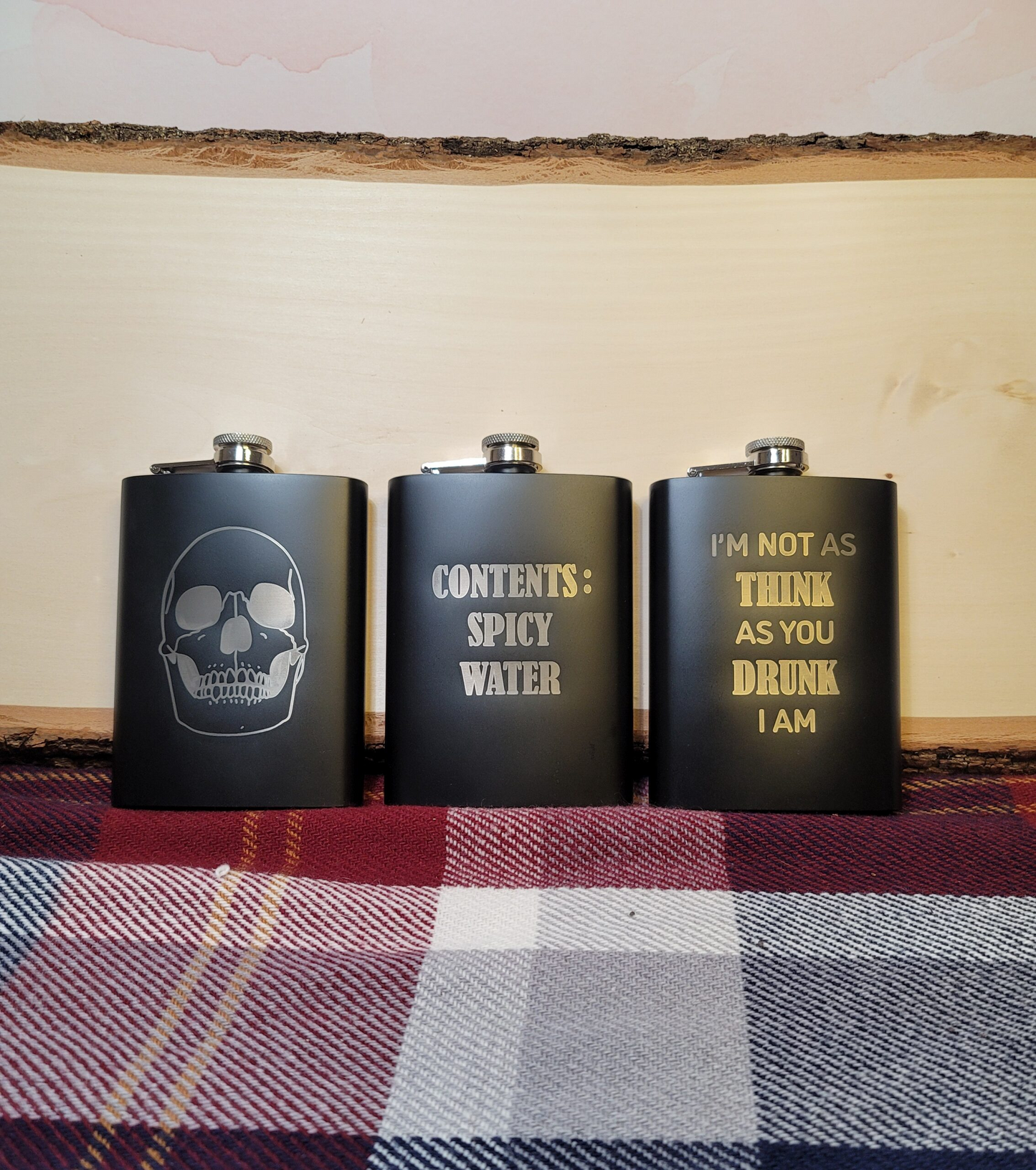 Engraved Flasks
