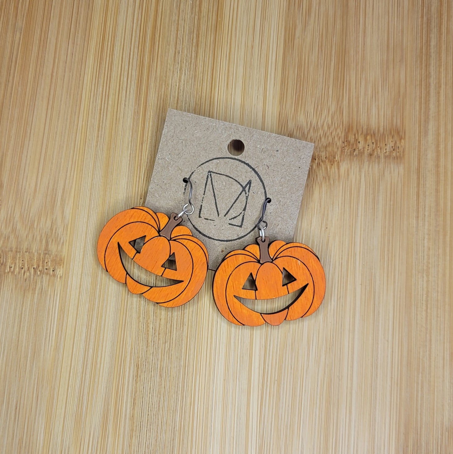 Happy Pumpkin Dangles